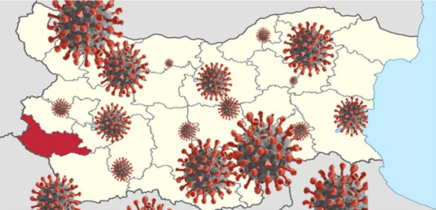 23 са новите случаи на COVID-19  в област Кюстендил, в пет общини няма новозаразени