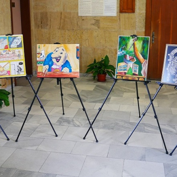Откупуват благотворително творби от конкурса „Приказки и картини за Съда, Правдата и Справедливостта“, за лечението на 3- год. Огнян