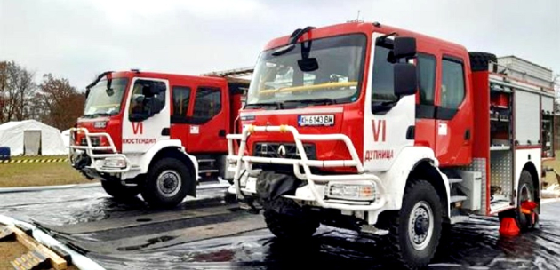 10 пожара са гасени по празниците в област Кюстендил
