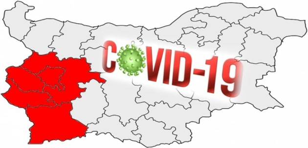 Ръст на новозаразените с COVID в Югозапада